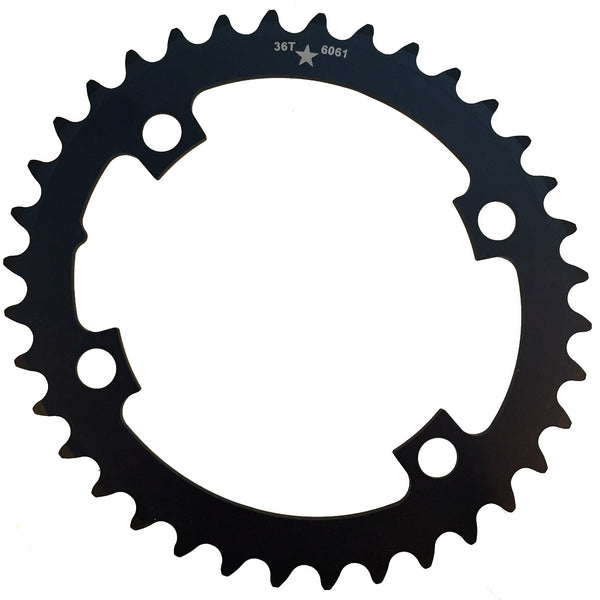 OVAL 110 4-Bolt ST CXR 36T Road / Cross Compact Chainring