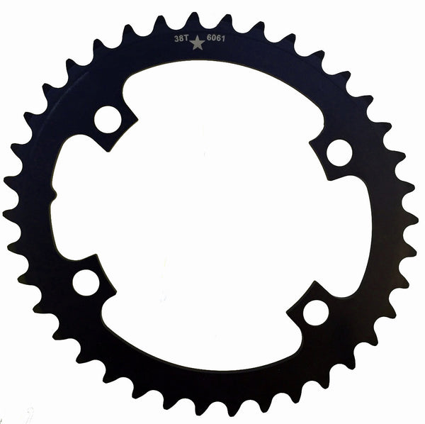OVAL 110 4-Bolt ST CXR 38T Road / Cross Compact Chainring