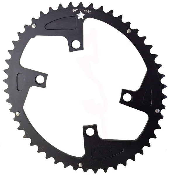 OVAL 110 4-Bolt ST CXR 50T Road / Cross Compact Chainring