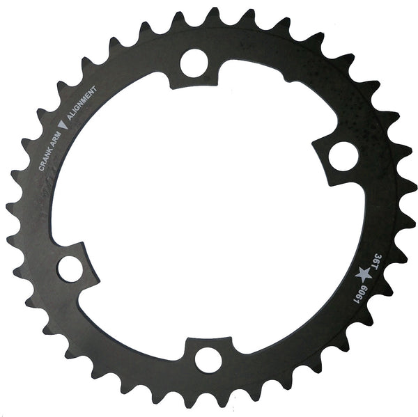 OVAL 110 4-Bolt ST CXR 38T Road / Cross Compact Chainring
